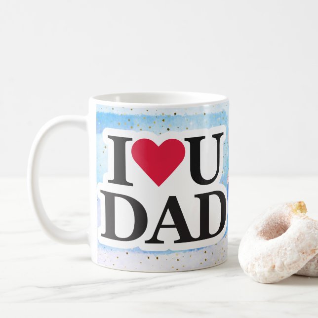 Father’s Day Typography Mug • Best Dad Ever Quotes (With Donut)