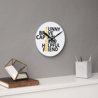 Father’s Day Wall Clock