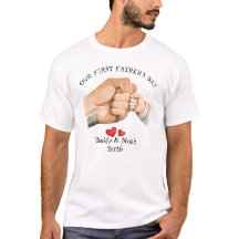Father’s Day Watercolor FistBump Emotional Family