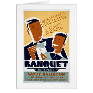 Father Son Banquet 1940 WPA