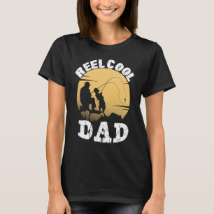 Father Son Fishing Cool Dad Best Dad Son Fishing T-Shirt