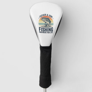 Father Son Fishing Partners Vintage Bass Shirt_1 Golf Head Cover
