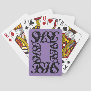 Father Son Holy Spirit Design Playing Cards