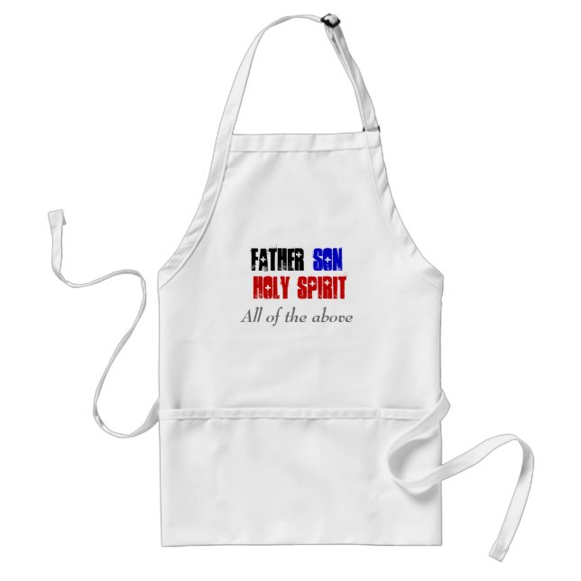 Father Son Holy Spirit Standard Apron (Front)