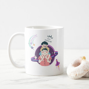 Father & Son Pattern Coffee Mug