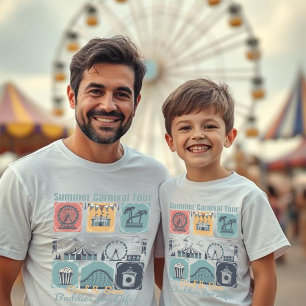 Father & Son Summer Carnival Tour Summertee Tri-Blend Shirt
