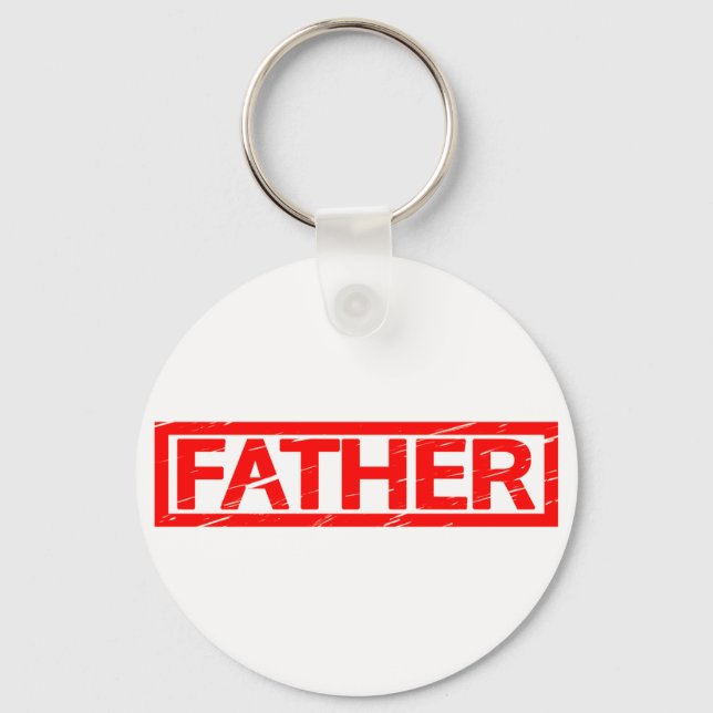 Father Stamp Key Ring (Front)