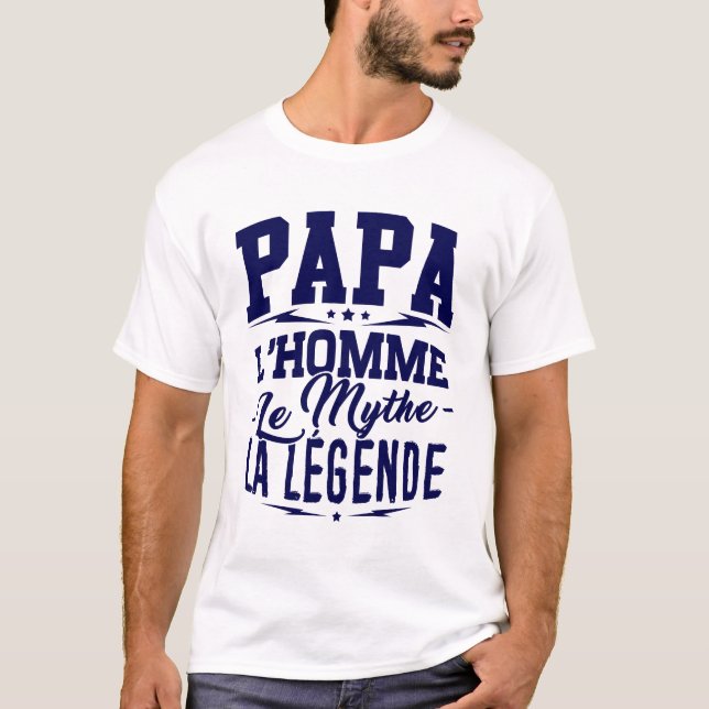 Father T-shirt - Dad, Man, Myth, Legend (Front)