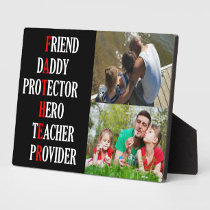 Father Tabletop Plaque with Easel
