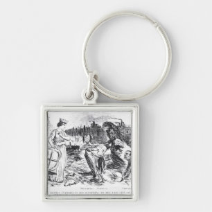 Father Thames Introduces his Offspring Key Ring