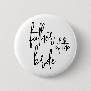 Father the bride Button