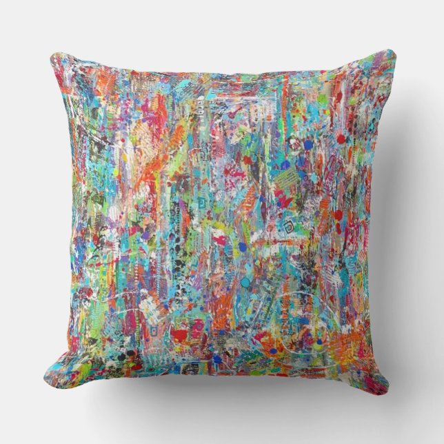 Father Time 20 x 20 Outdoor Throw Pillow (Front)