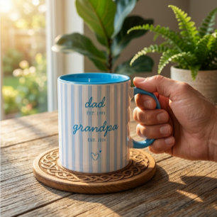 Father to Grandpa Announcement Gift Mug