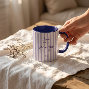 Father to Grandpa Announcement Gift Mug