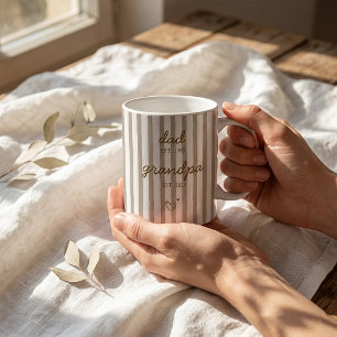 Father to Grandpa Announcement Gift Mug