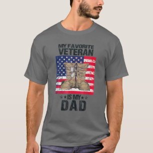 Father Veterans Day My Favorite Veteran Is My Dad T-Shirt