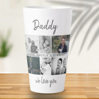 Father with Kids and Family Dad Photo Collage