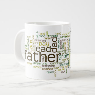 Father Word Cloud Mug