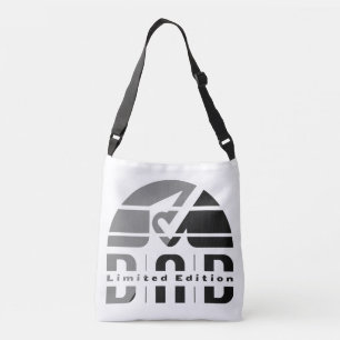 Fatherhood as an Antique Visual Emotion: Best Dad Crossbody Bag