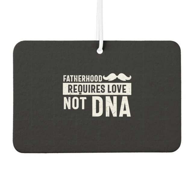 Fatherhood Car Air Freshener (Front)