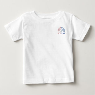 Fatherhood Is Unconditional Love: Dad Edition Thro Baby T-Shirt