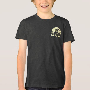 Fatherhood Is Unconditional Love: Dad Edition Thro Tri-Blend Shirt
