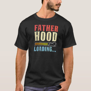 FATHERHOOD LOADING Soon to be Dad Funny Pregnant D T-Shirt