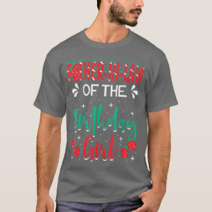 FatherInLaw Of The Birthday Girl Strawberry Themed T-Shirt