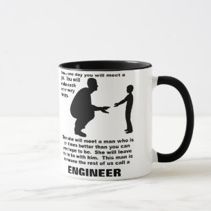 Fatherly Advice Engineer Funny Mug