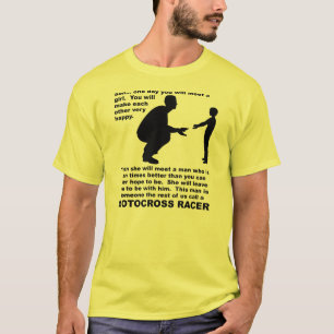 Fatherly Advice Motocross Dirt Bike Racing Funny T-Shirt