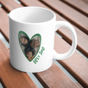 Father's Dad Gift  Mug - Custom Photo and Message