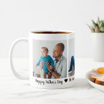 Father's Day 3 Photo Personalised Coffee Mug<br><div class="desc">Custom printed coffee mug personalised with your photos and a custom Father's Day message. Add 3 special photos and use the design tools to write your own message for Father's Day or any occasion. Click customise it to change the text fonts and colours, move things around or add more photos...</div>