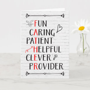 Father's Day Acrostic  Card