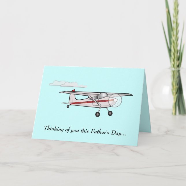 Father's Day: Airplane Card (Front)