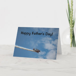 Father's Day Airplane Card