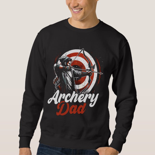 Father's Day Archery Gift - Archery Dad - Archer S Sweatshirt (Front)