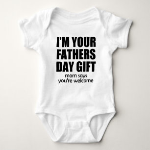 father's day baby bodysuit