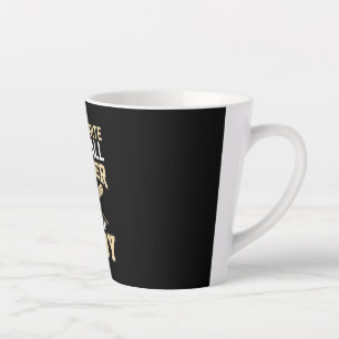 Father's Day Baseball Player Call Me Dad Latte Mug