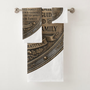 Father's Day Bath Towel Set