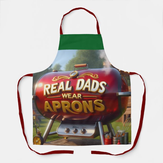 Father's Day BBQ Apron (Front)