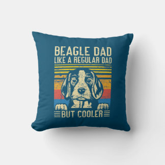 Father's Day | Beagle Dog Dad Cushion