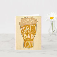 Father's Day Beer Card | I Couldn't Have Crafted 