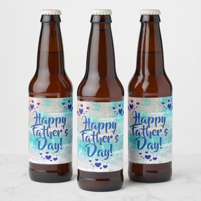 Father's Day beer labels by dalDesignNZ (Bottles)