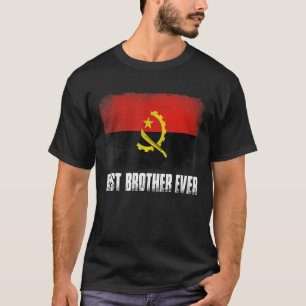 Father's Day Best Brother Ever Distressed Angola F T-Shirt