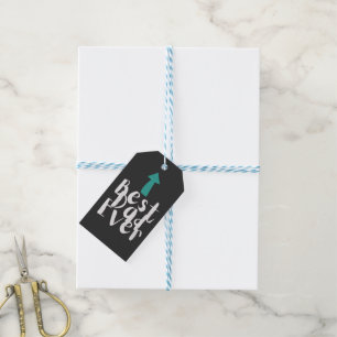 Father's Day Best Dad Ever Minimalistic Gift Tags