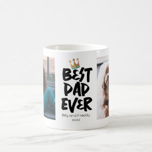 Father's Day Best Dad Ever Photo  Coffee Mug