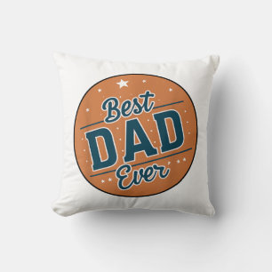 Father's Day Best Dad In The World Cushion