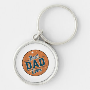 Father's Day Best Dad In The World Key Ring