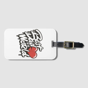 Father's Day Best Dad In The World Luggage Tag