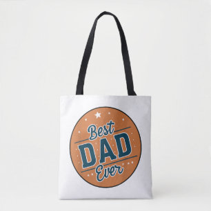 Father's Day Best Dad In The World Tote Bag